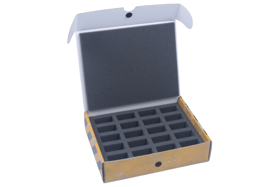 Half-sized Small Box for 20 miniatures on 25 mm bases