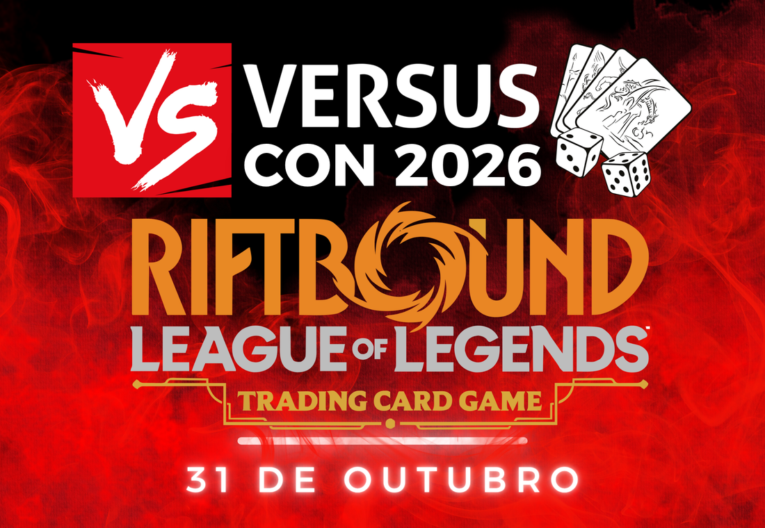 Inscrição: VersusCon 2026 - Torneio Riftbound - 31 de Outubro