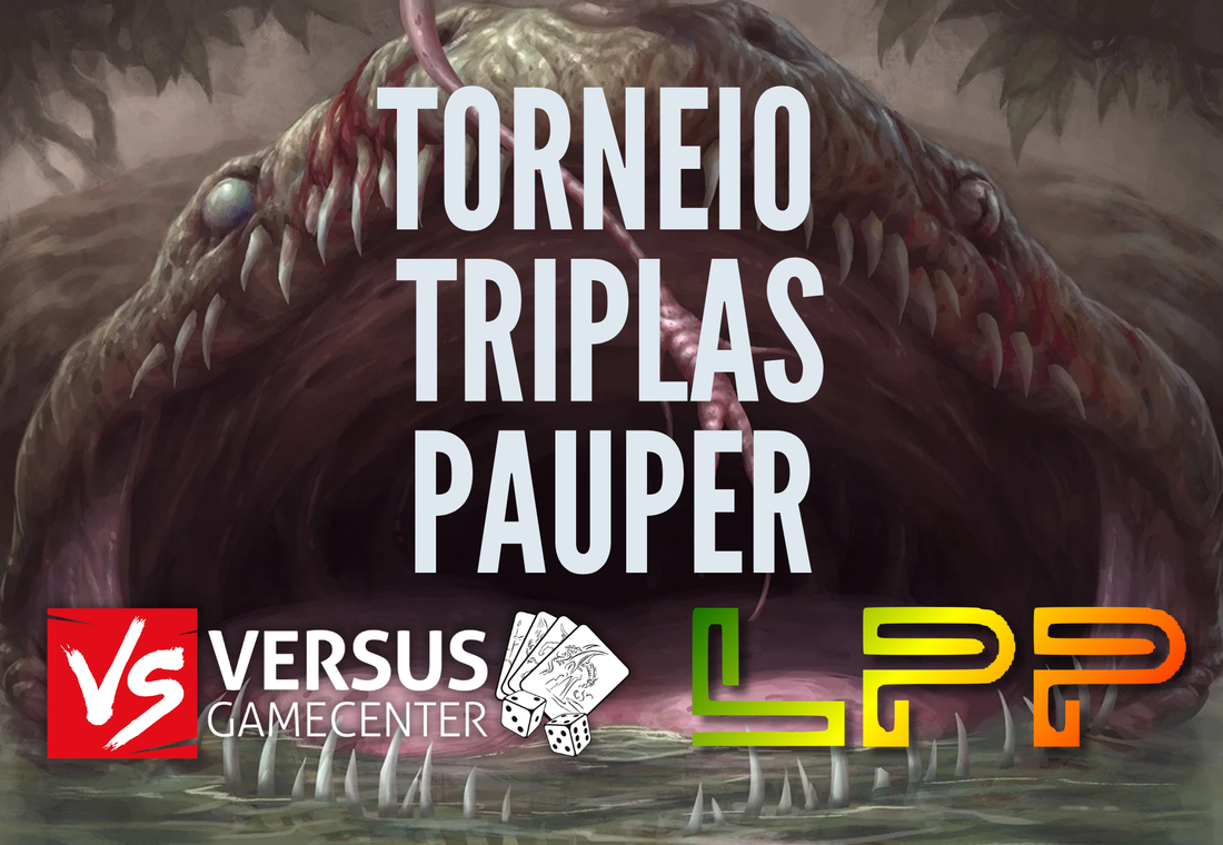 Inscrição: Torneio Triplas Pauper - 7 de Novembro
