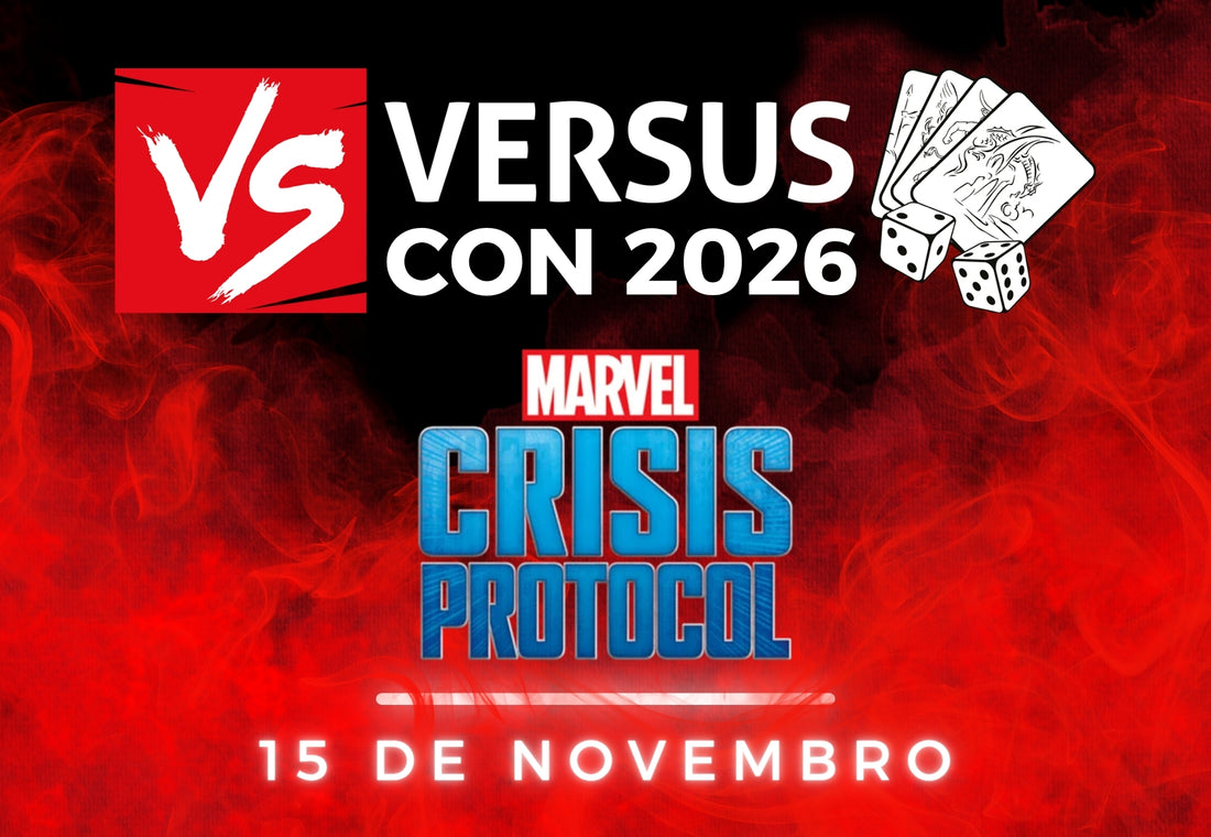 Inscrição: VersusCon 2026 - Torneio Marvel Crisis Protocol - 15 de Novembro