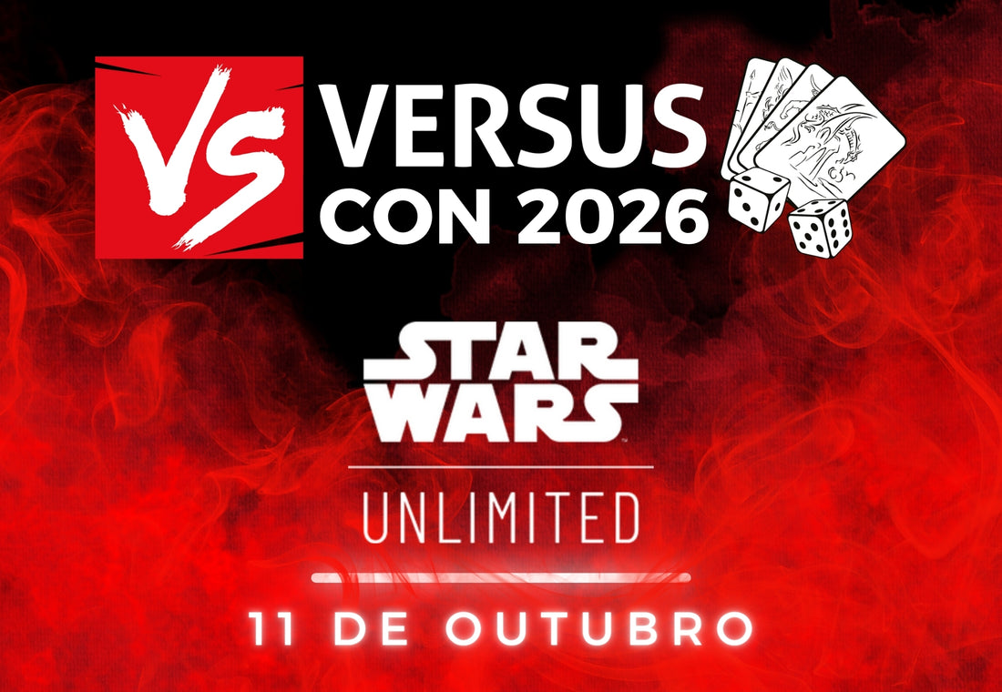 Inscrição: VersusCon 2026 Star Wars Unlimited - 11 de Outubro