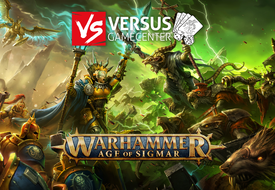 Inscrição: Warhammer Age of Sigmar Versus Masters Qualifier - 5 de Setembro