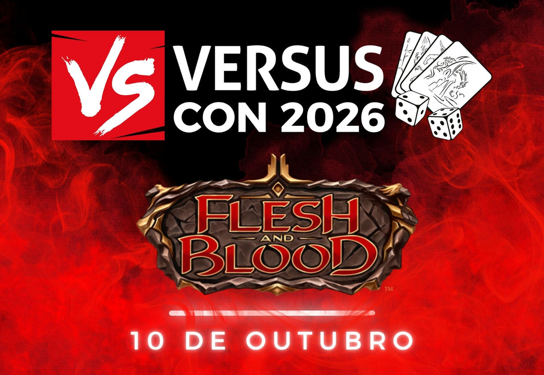 Inscrição: VersusCon 2026 Flesh and Blood Pro Quest London - 10 de Outubro