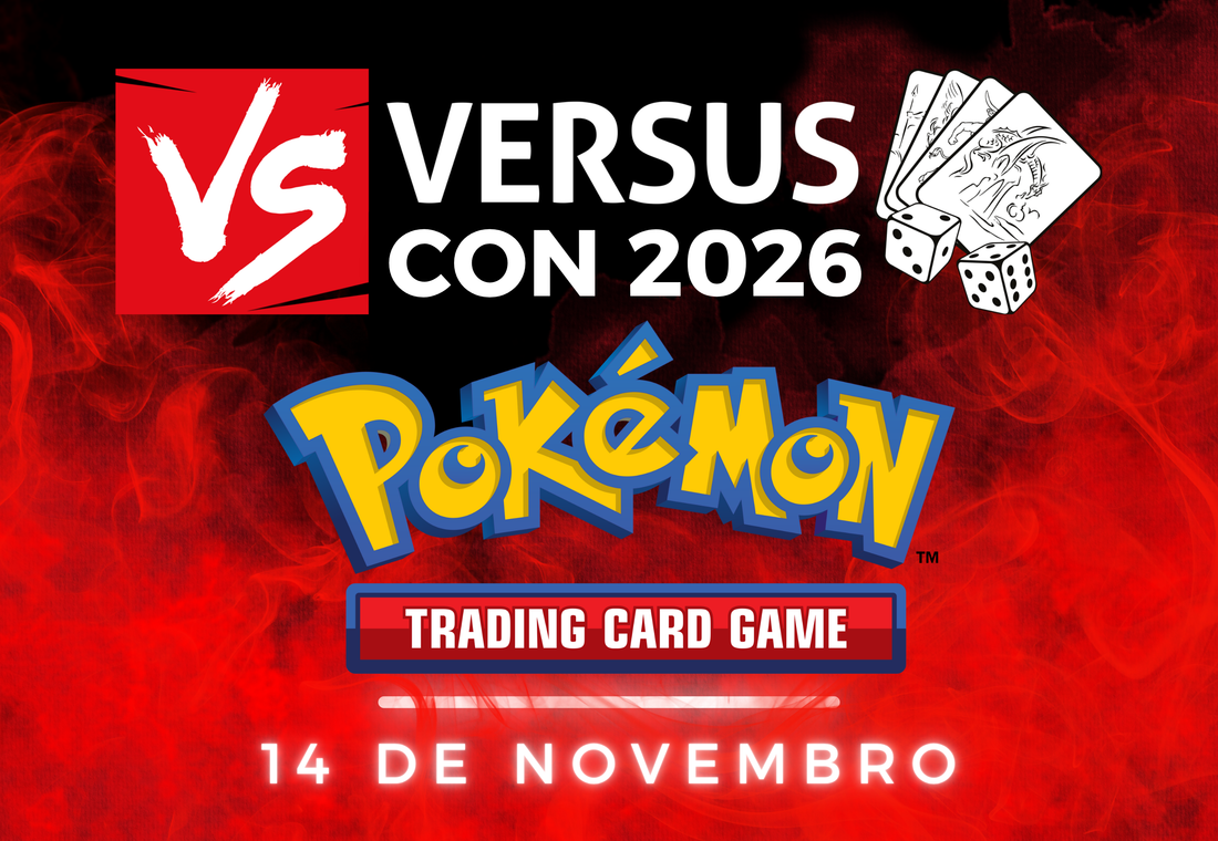 Inscrição: VersusCon 2026 Pokémon - 14 de Novembro