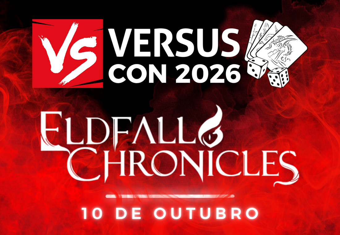 Inscrição: VersusCon 2026 - Torneio Eldfall Chronicles - 10 de Outubro