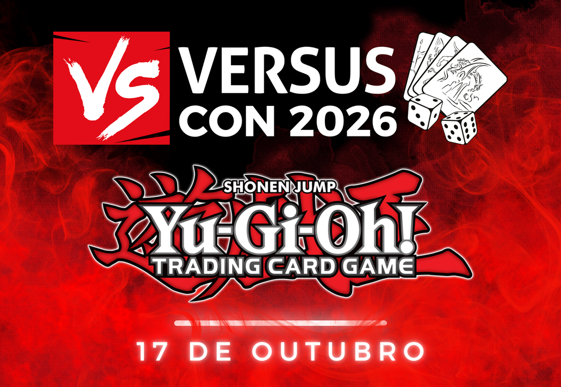 Inscrição: VersusCon 2026 Yu-Gi-Oh - 17 de Outubro