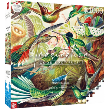 Imagination: Ernst Haeckel Hummingbirds/Kolibry Puzzles 1000