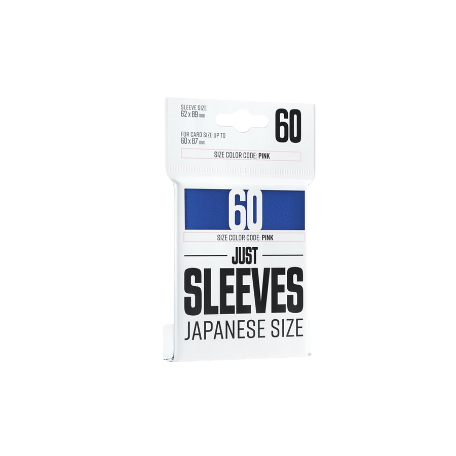 Just Sleeves - Japanese Size Blue (60 Sleeves)