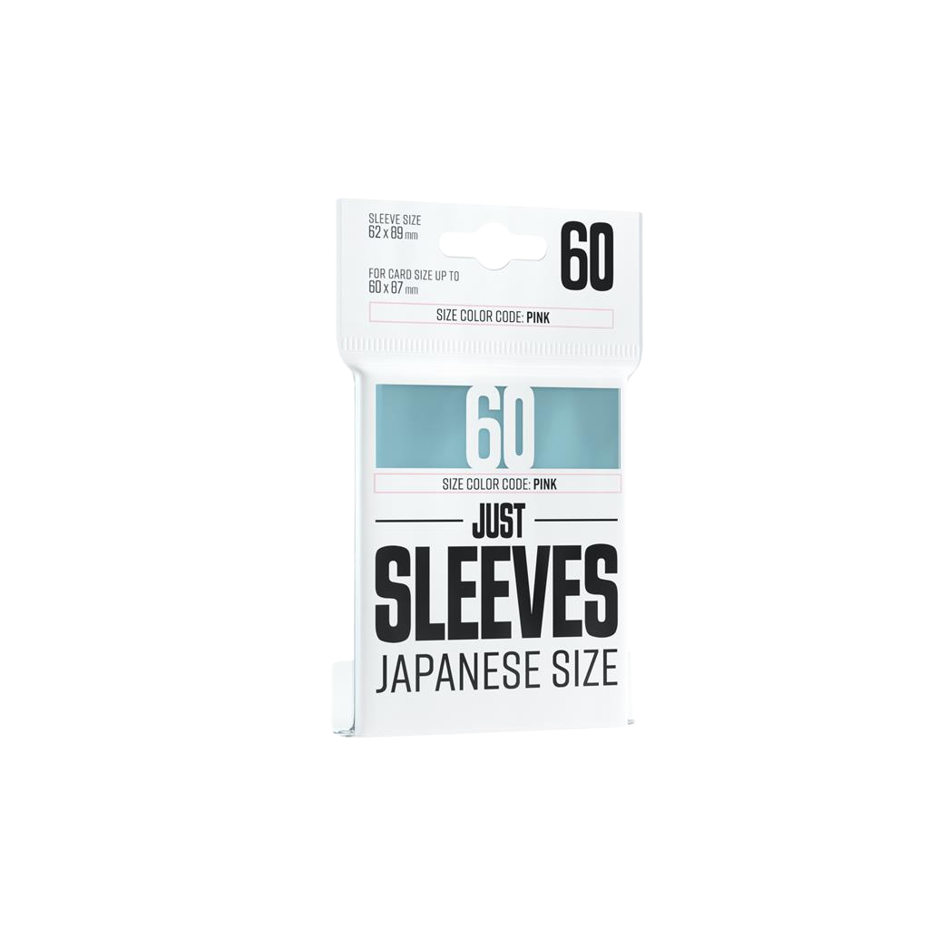 Just Sleeves - Japanese Size Clear (60 Sleeves)