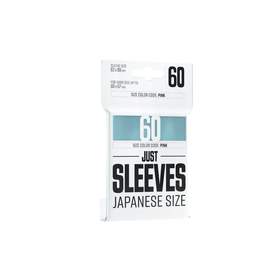 Just Sleeves - Japanese Size Clear (60 Sleeves)