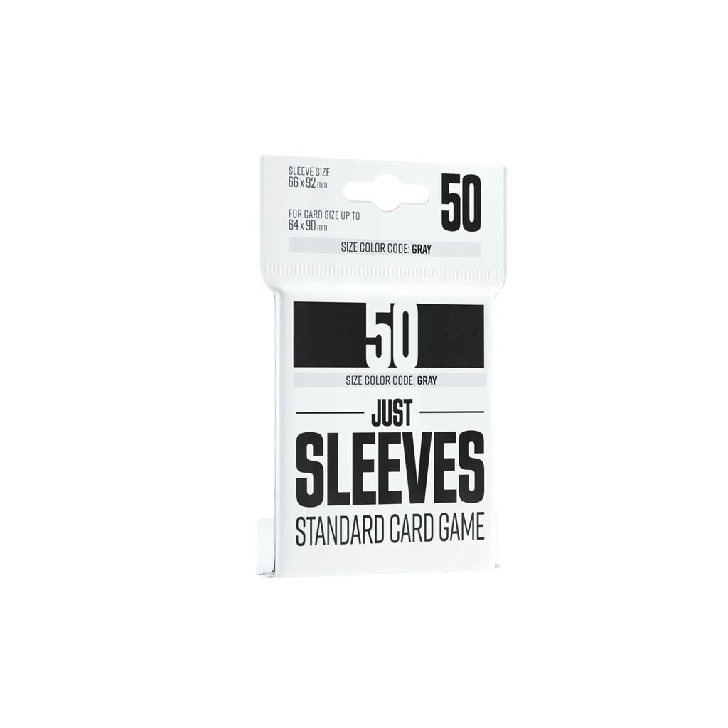 Just Sleeves - Standard Card Game Black (50 Sleeves)