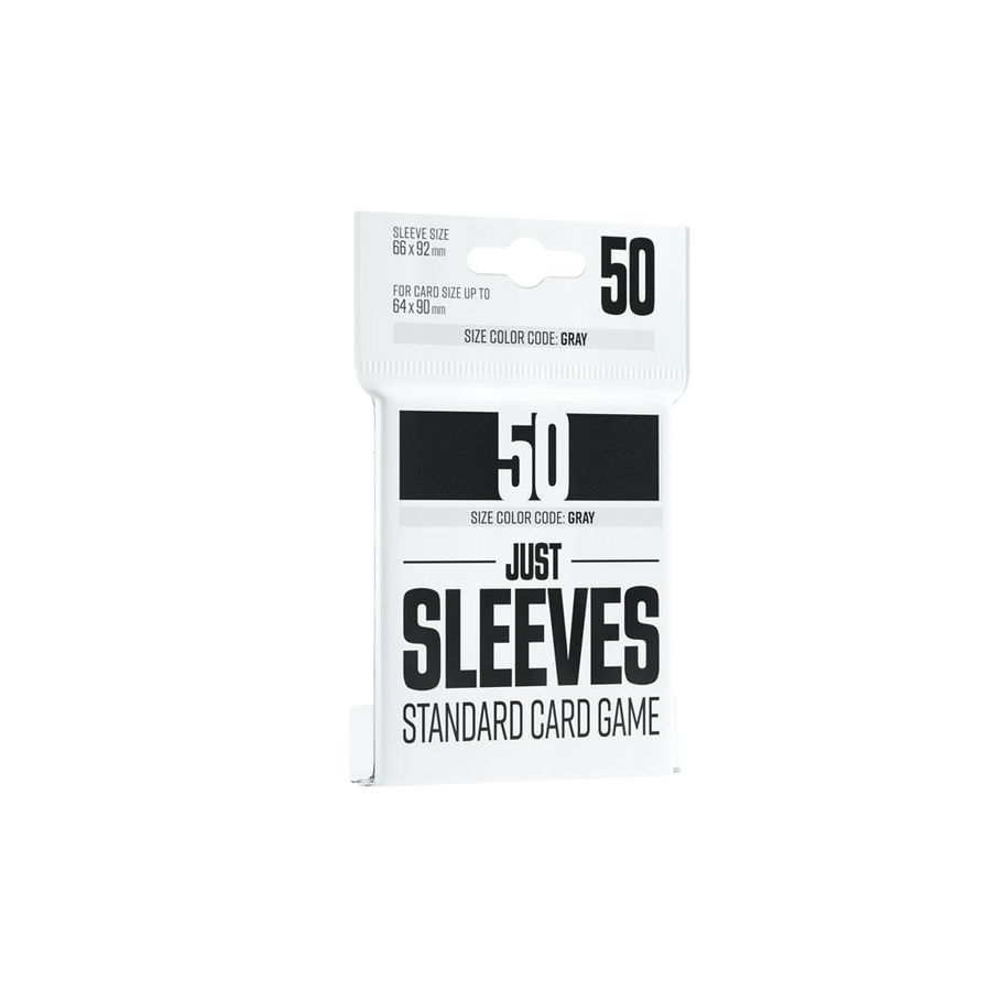 Just Sleeves - Standard Card Game Black (50 Sleeves)