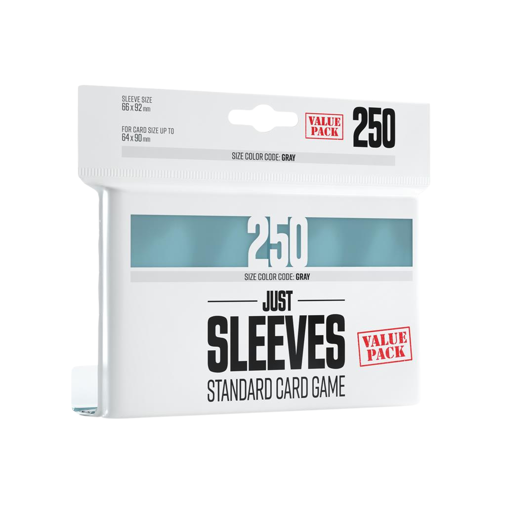 Just Sleeves - Value Pack Clear (250 Sleeves)