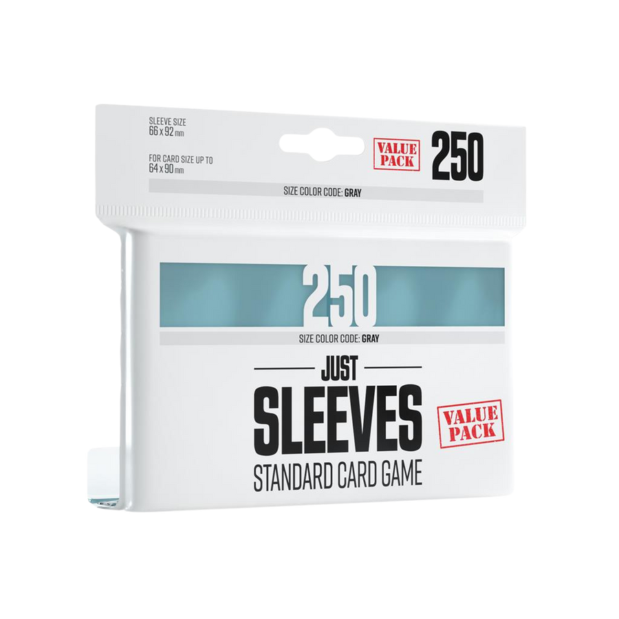 Just Sleeves - Value Pack Clear (250 Sleeves)