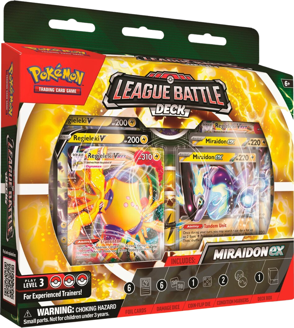 Pokémon TCG: Miraidon ex League Battle Deck - EN
