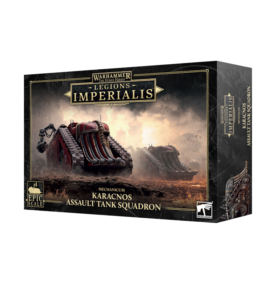 Legions Imperialis: Mechanicum Karacnos Assault Tank Squadron