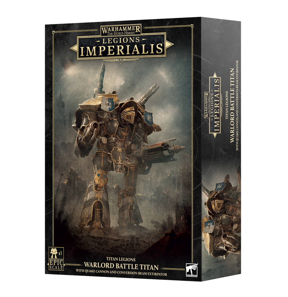 Legions Imperialis: Warlord Titan Quake Cannon and Conversion Beam Extirpator