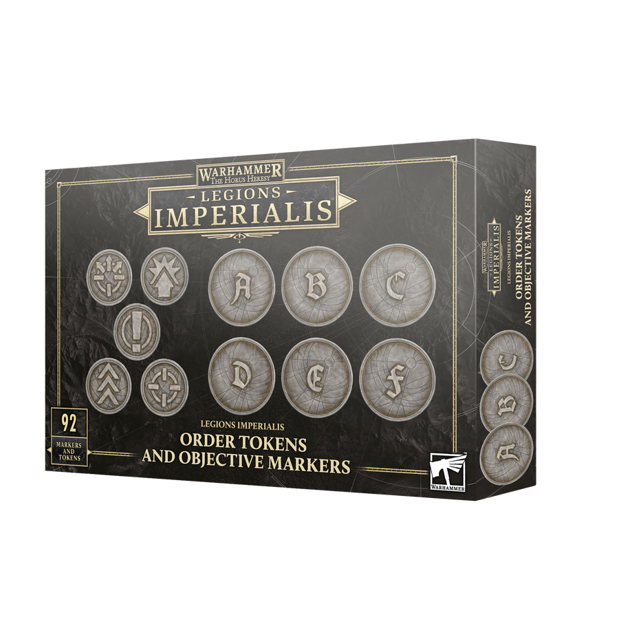 Legions Imperialis: Order Tokens and Objectives Markers