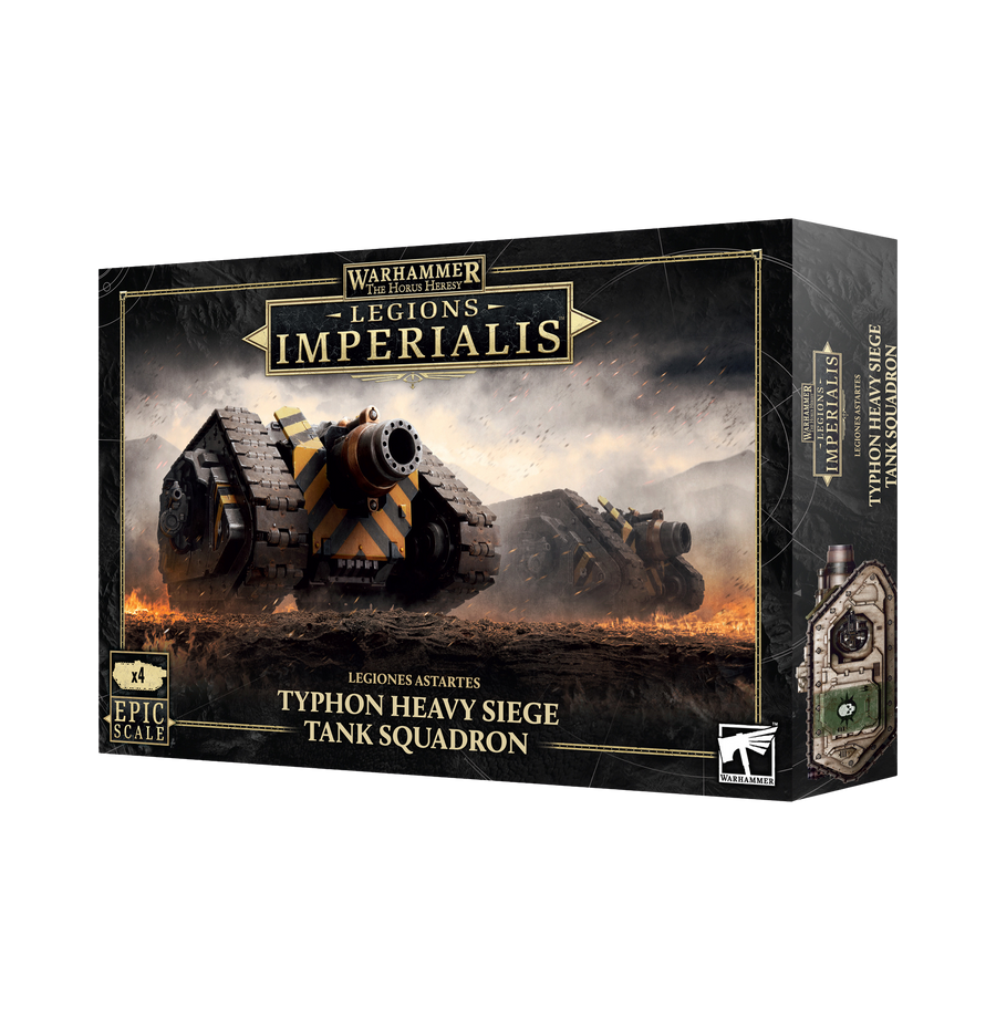 Legions Imperialis: Typhon Heavy Siege Tank Squadron