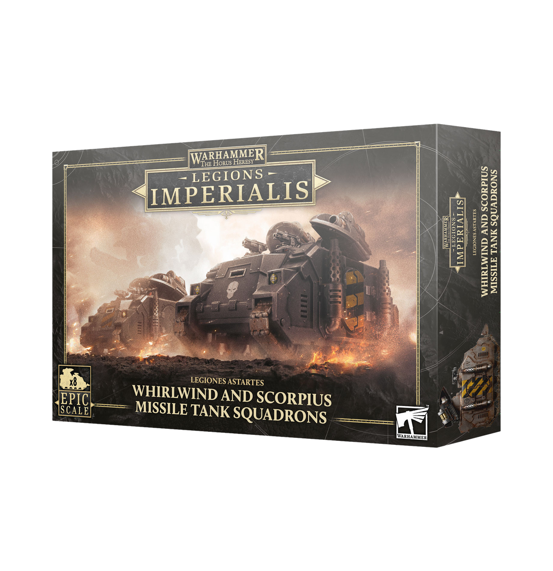 Legions Imperialis: Whirlwind and Scorpius Missile Tank Squadron