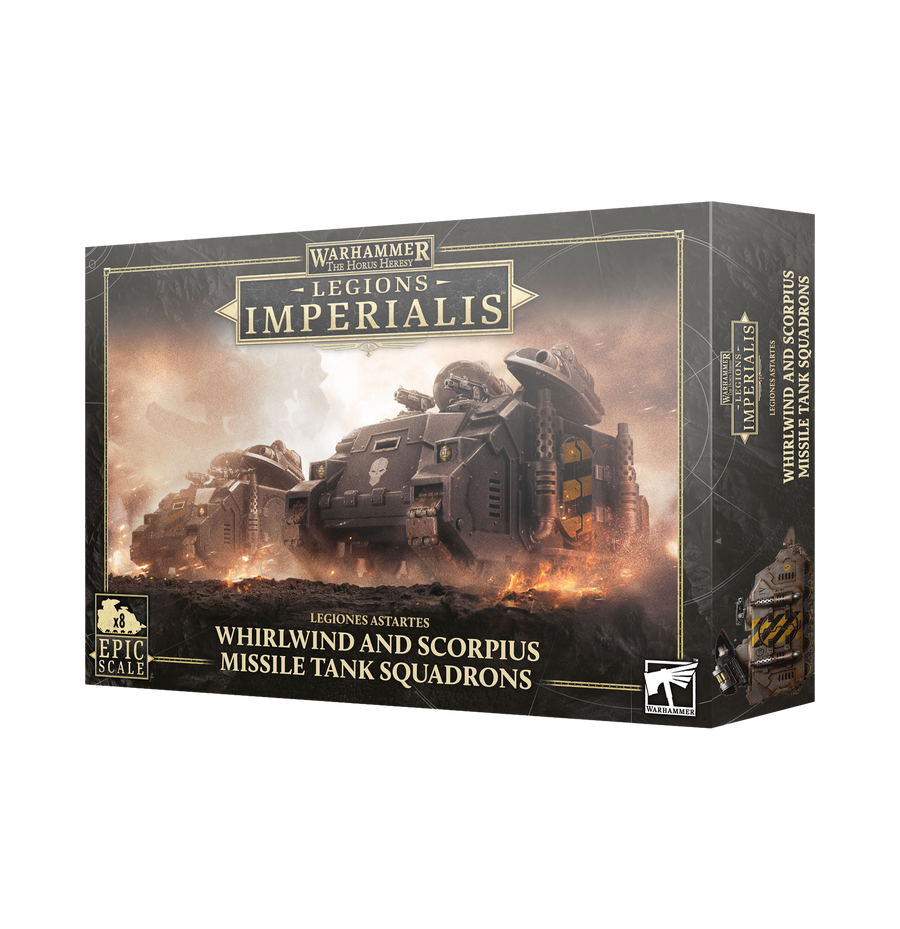 Legions Imperialis: Whirlwind and Scorpius Missile Tank Squadron