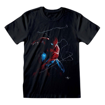 Marvel Comics Spider-Man T-Shirt Spidey Art Size M