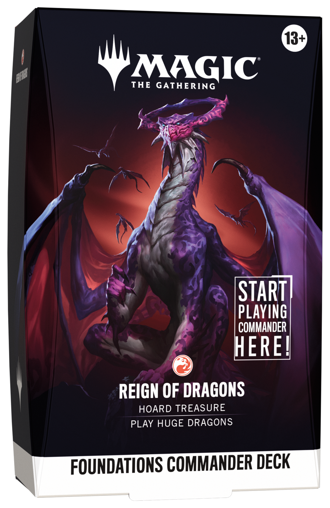 MTG - Foundations Starter Commander Deck Reign of Dragons - EN