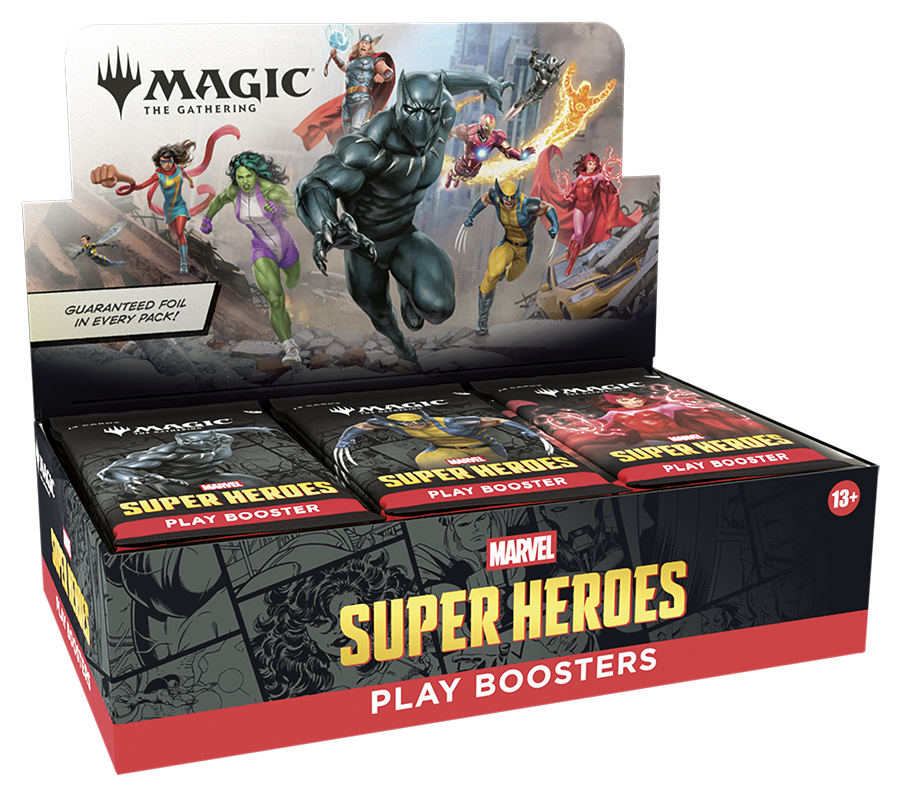 MTG - Marvel Super Heroes Play Booster Display (30 Packs) - EN