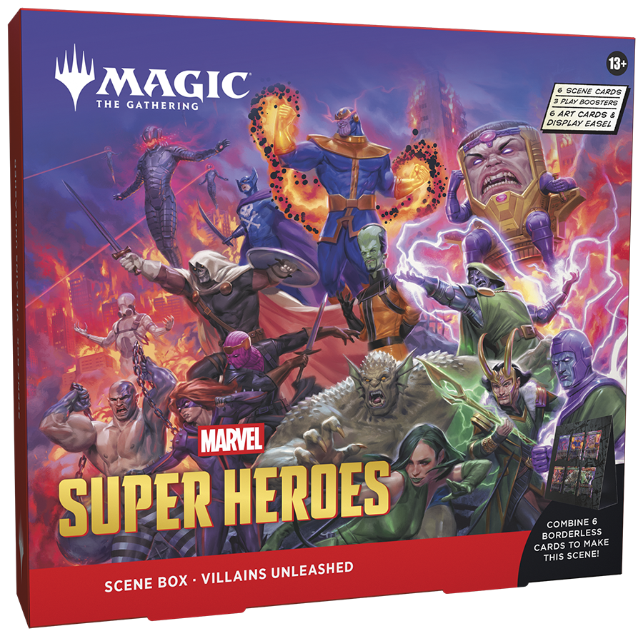 MTG - Marvel Super Heroes Scene Box Villains Unleashed - EN