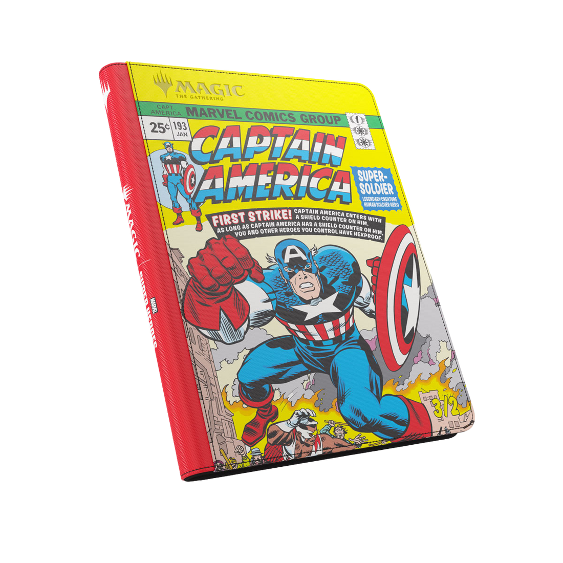 Magic: The Gathering | Marvel Super Heroes Zip-Up Album 18-Pocket - Captain America/Black Panther