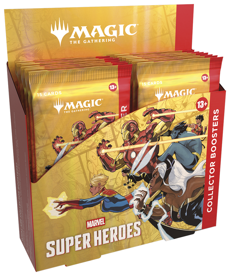 MTG - Marvel Super Heroes Collector's Booster Display (12 Packs) - EN