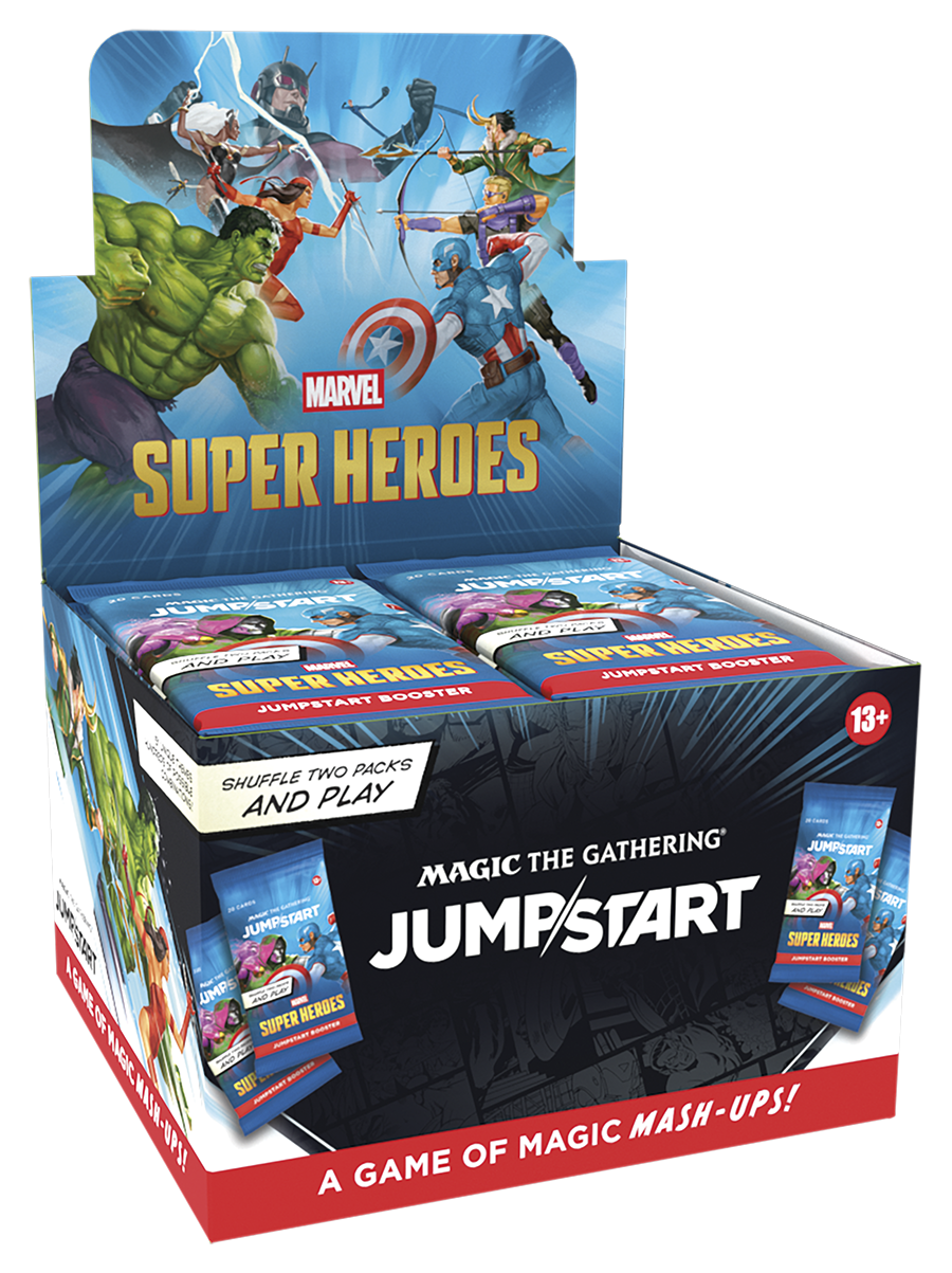 MTG - Marvel Super Heroes Jumpstart Booster Display (24 Packs) - EN