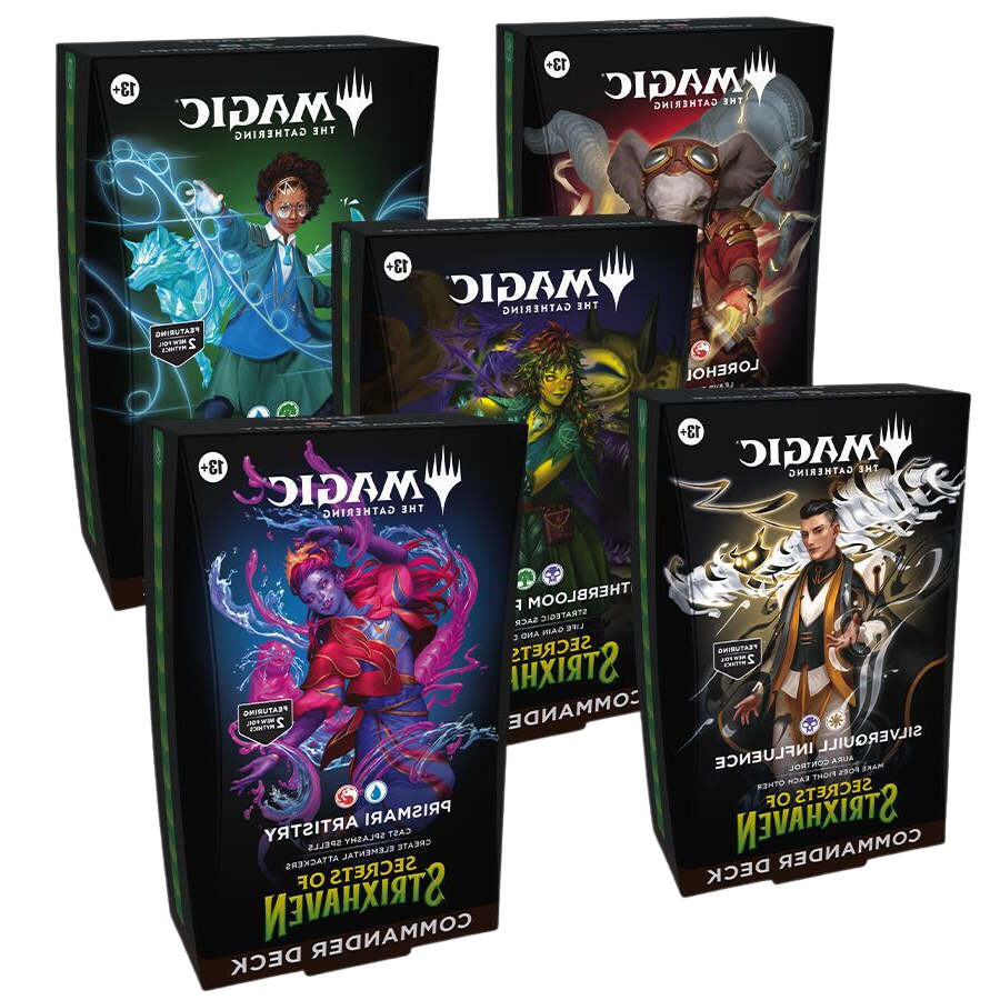 MTG - Secrets of Strixhaven Commander Deck - Bundle 5 Decks