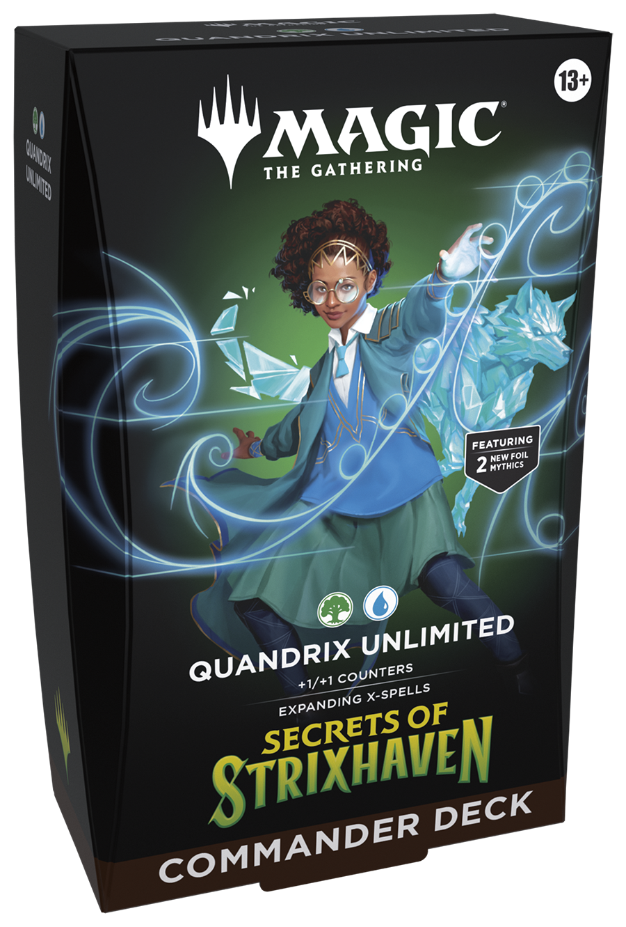 MTG - Secrets of Strixhaven Commander Deck Quandrix Unlimited - EN