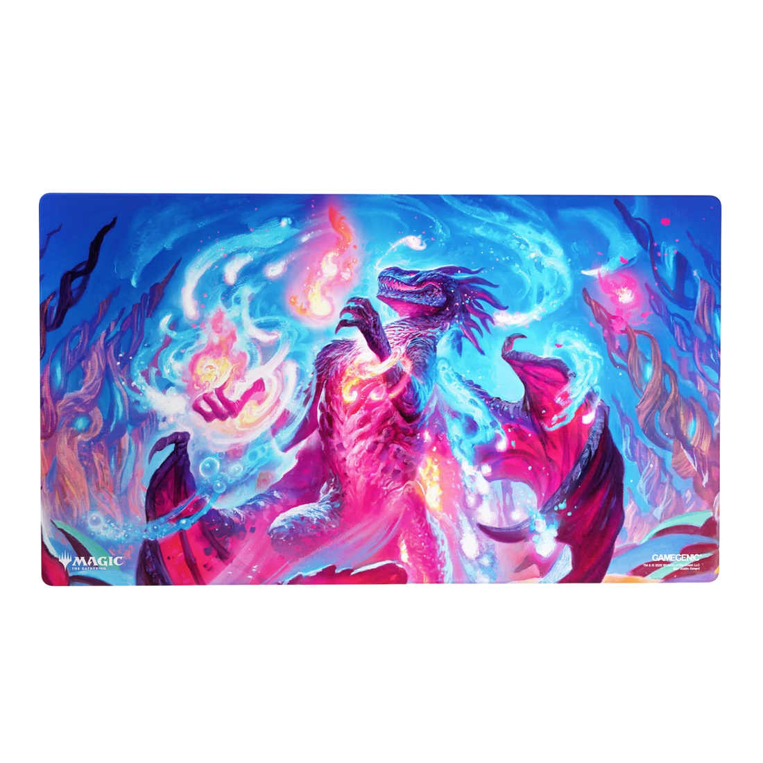 Magic: The Gathering | Secrets of Strixhaven Shiny Playmat - Prismari, the Inspiration