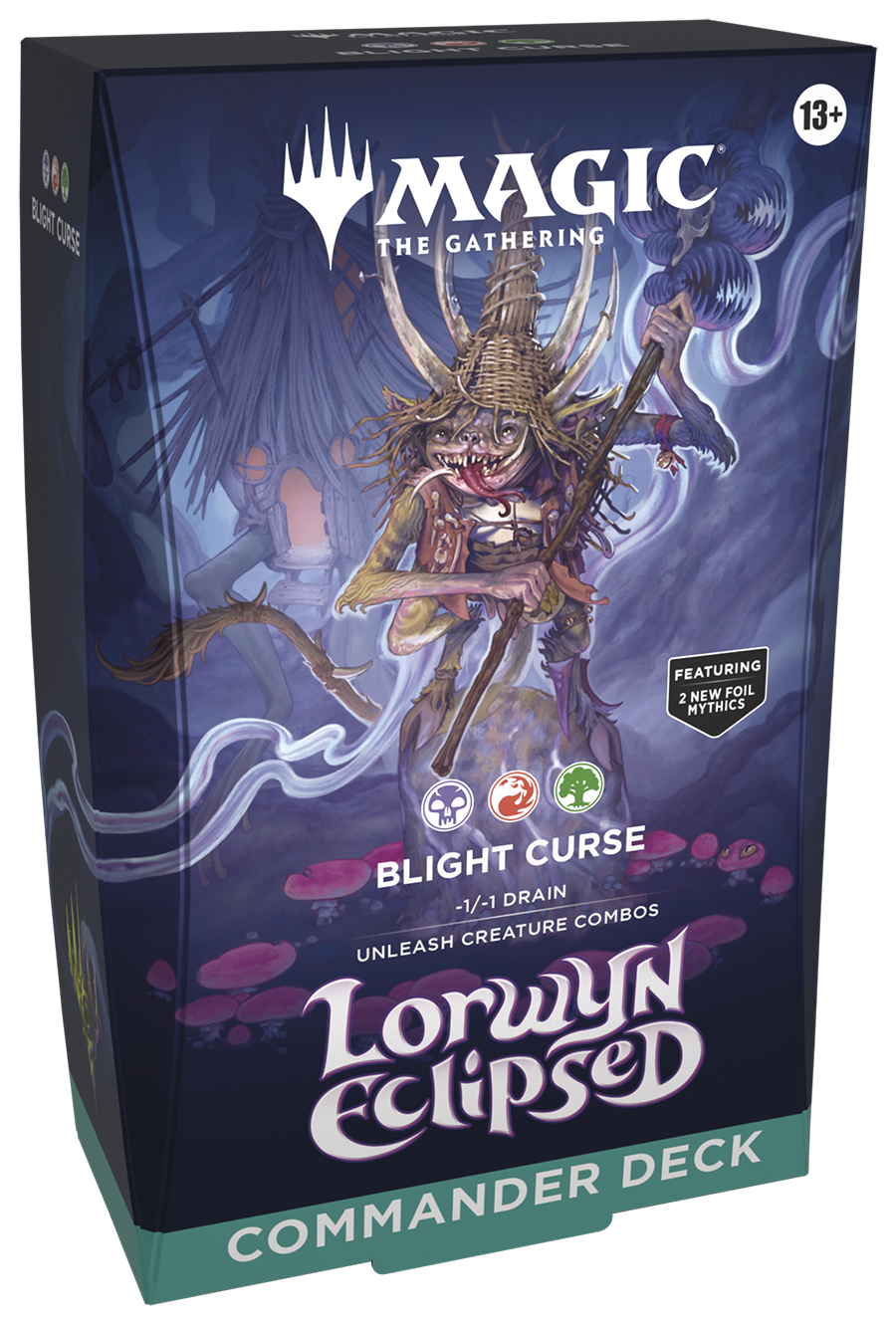 MTG - Lorwyn Eclipsed Commander Deck - Blight Curse - EN