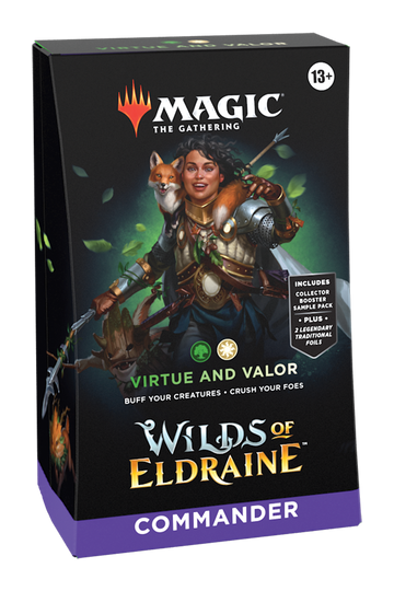 MTG - Wilds of Eldraine Commander Deck - Virtue and Valor - EN