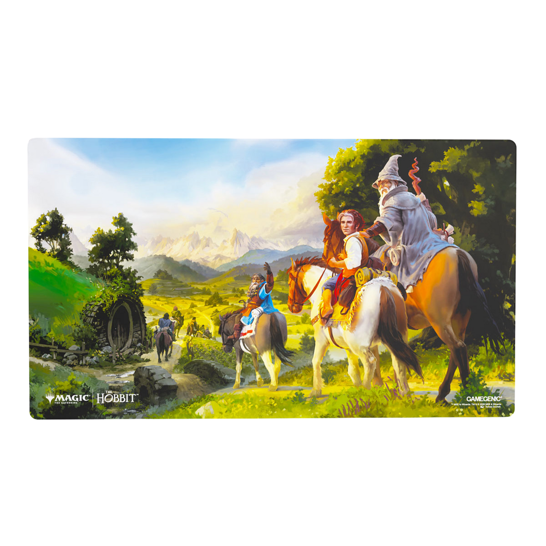 Magic: The Gathering | The Hobbit Prime Playmat - Leaving Hobbiton