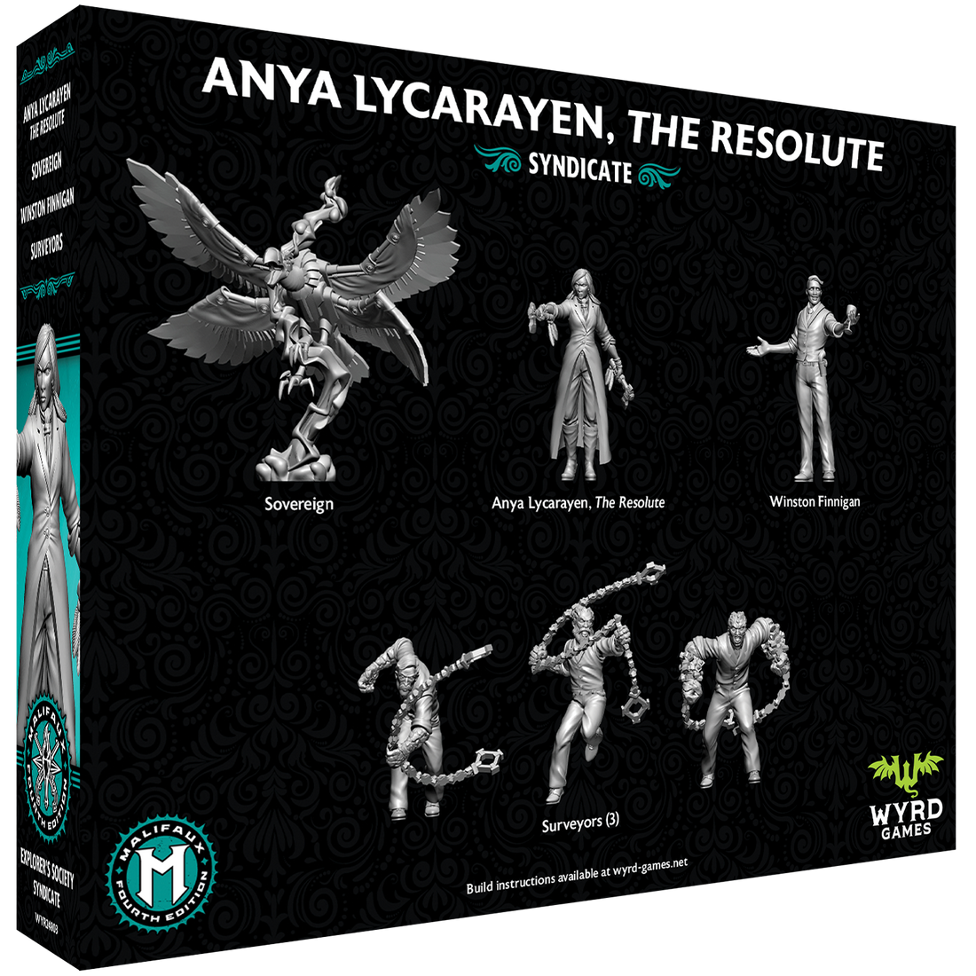 Malifaux M4E - Anya Lycarayen, The Resolute