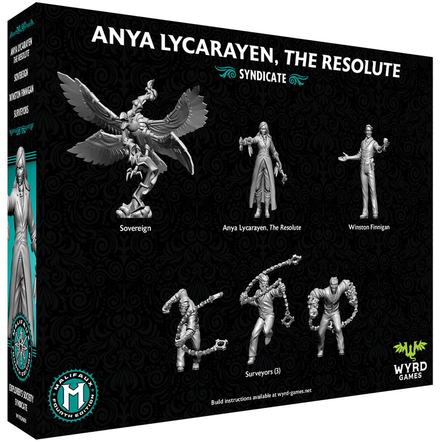 Malifaux M4E - Anya Lycarayen, The Resolute