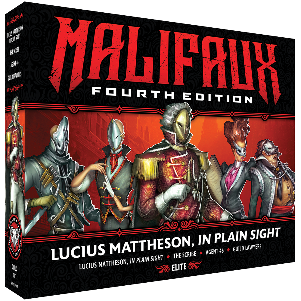 Malifaux M4E - Lucius Mattheson, In Plain Sight