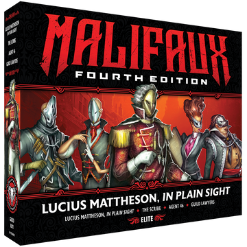Malifaux M4E - Lucius Mattheson, In Plain Sight