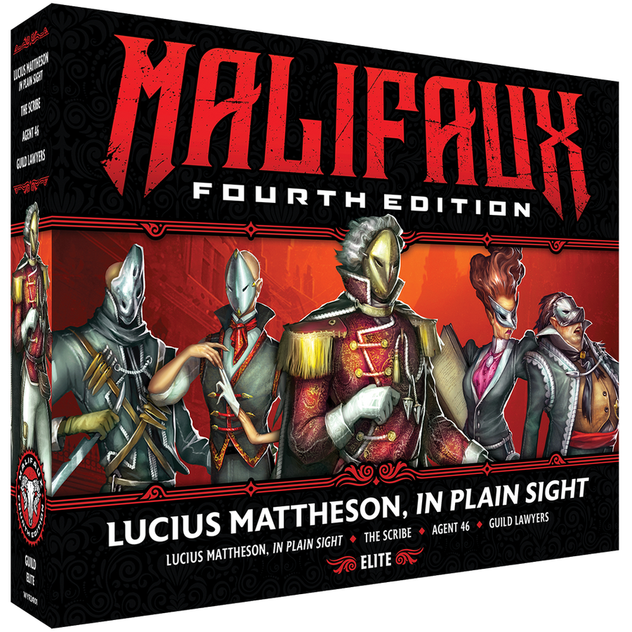 Malifaux M4E - Lucius Mattheson, In Plain Sight