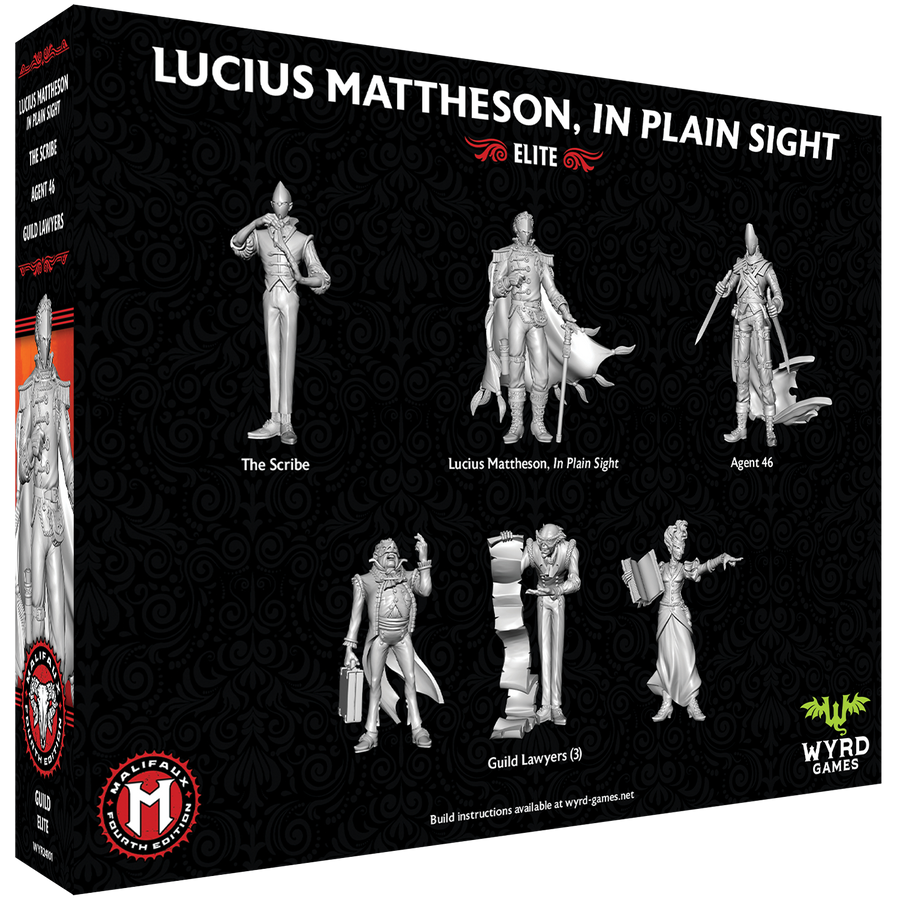 Malifaux M4E - Lucius Mattheson, In Plain Sight