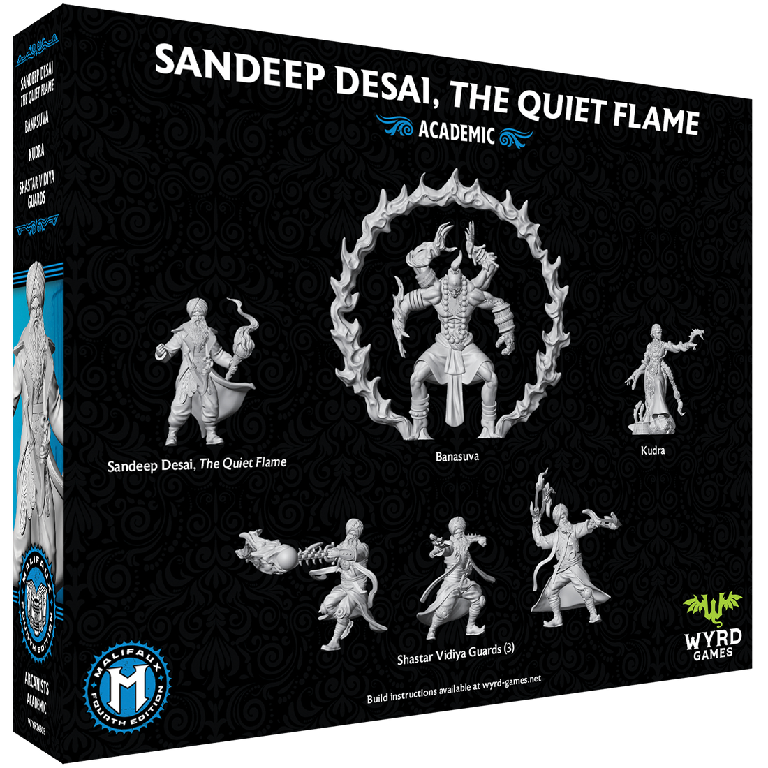 Malifaux M4E - Sandeep Desai, The Quiet Flame