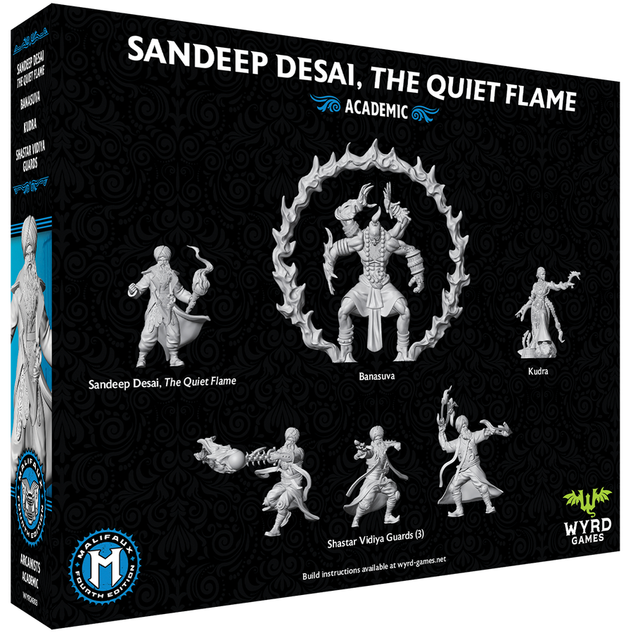Malifaux M4E - Sandeep Desai, The Quiet Flame