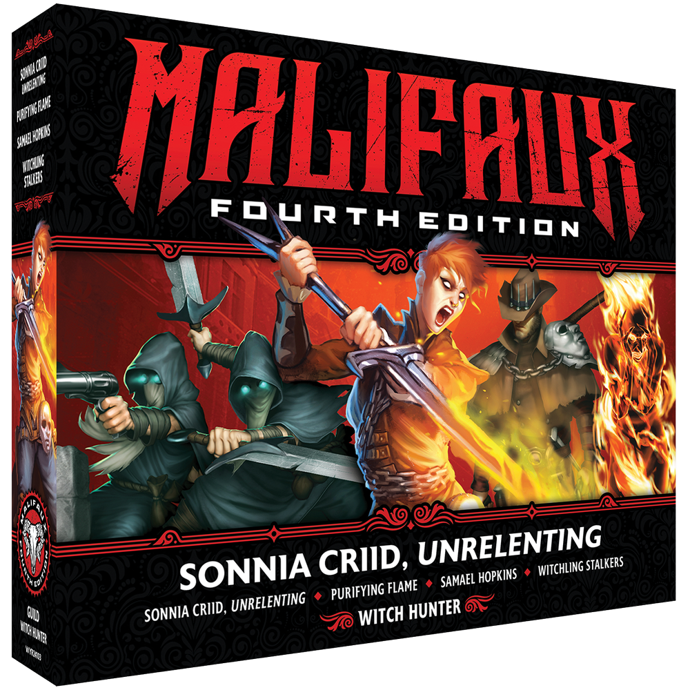 Malifaux M4E - Sonnia Criid, Unrelenting