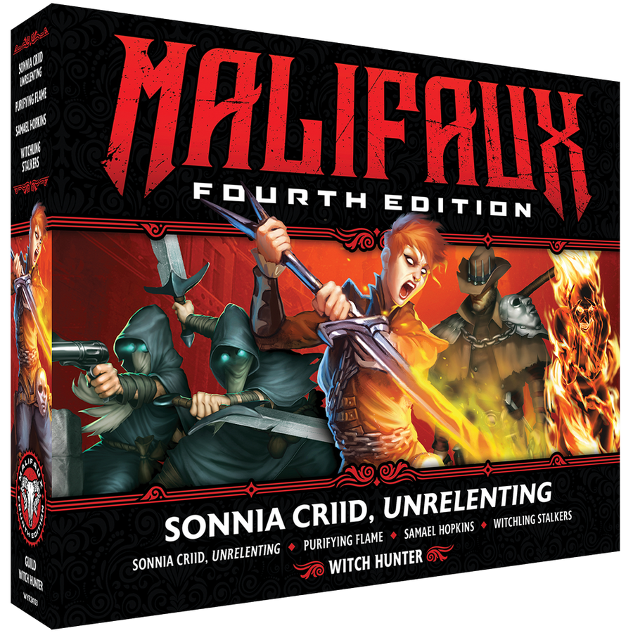 Malifaux M4E - Sonnia Criid, Unrelenting