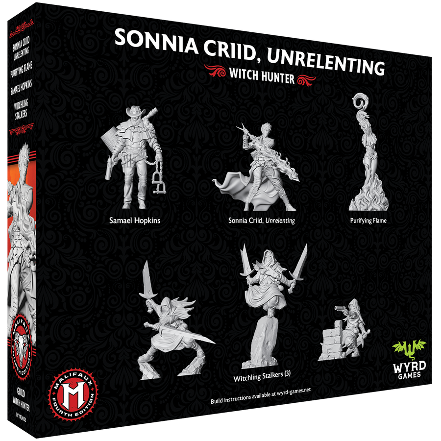 Malifaux M4E - Sonnia Criid, Unrelenting