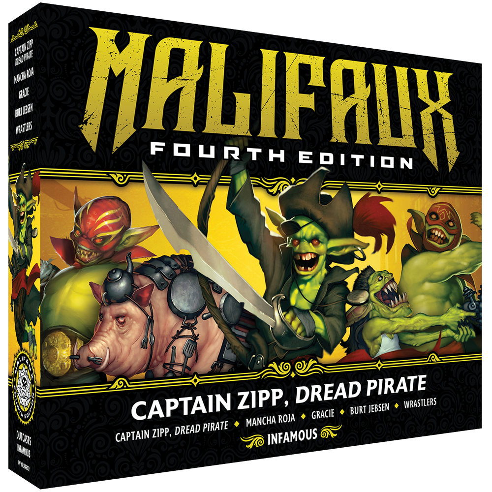 Malifaux M4E - Captain Zipp, Dread Pirate